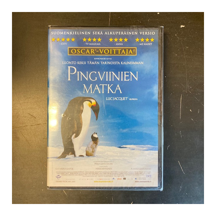 Pingviinien matka DVD (avaamaton) -dokumentti-