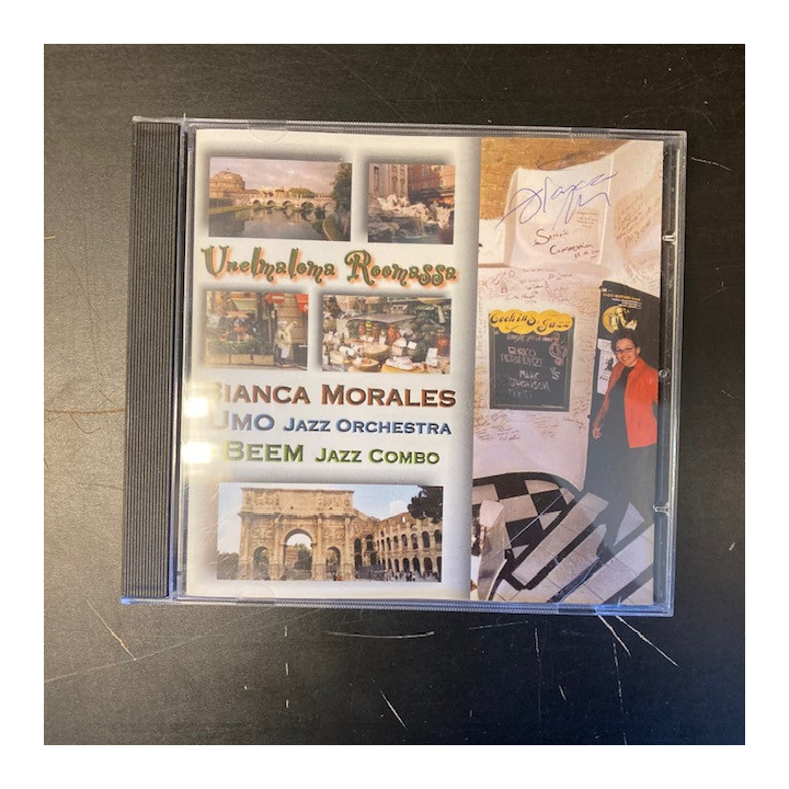 Bianca Morales - Unelmaloma Roomassa (nimikirjoituksella) CD (M-/M-) -jazz-