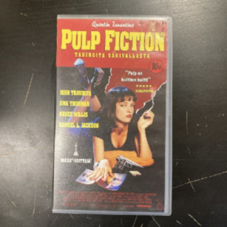 Pulp Fiction - tarinoita väkivallasta VHS (VG+/M-) -toiminta-
