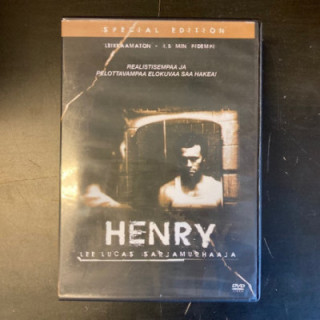 Henry Lee Lucas - sarjamurhaaja (special edition) DVD (VG+/VG+) -jännitys-
