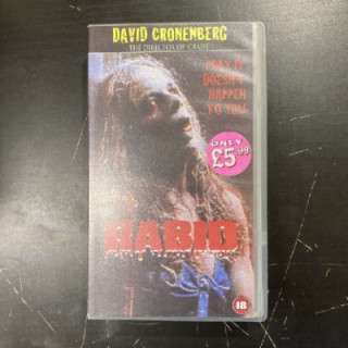 Rabid VHS (VG+/M-) -kauhu- (ei tekstitystä)