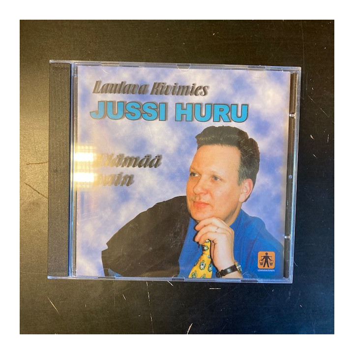 Jussi Huru - Elämää vain (nimikirjoituksella) CD (VG+/VG+) -iskelmä-
