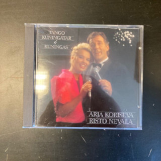 Arja Koriseva & Risto Nevala - Tangokuningatar & tangokuningas CD (M-/M-) -iskelmä-