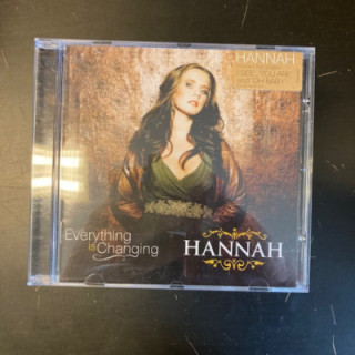 Hannah - Everything Is Changing CD (M-/M-) -pop-