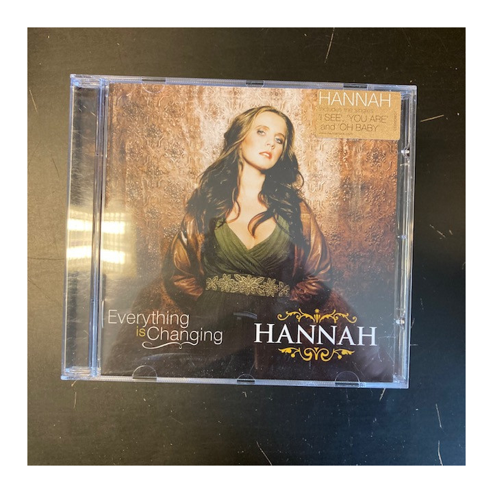 Hannah - Everything Is Changing CD (M-/M-) -pop-