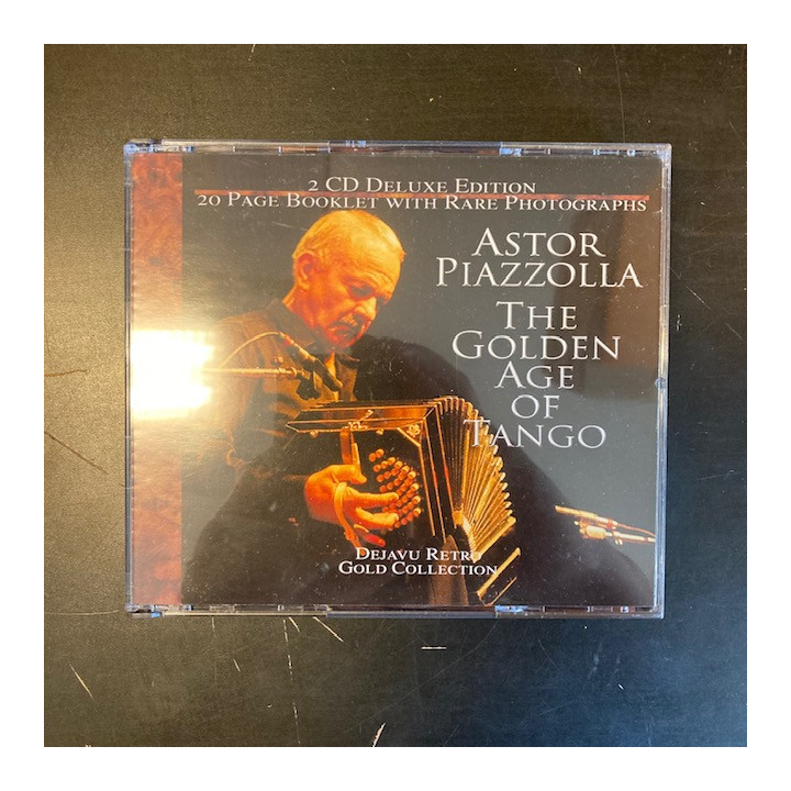 Astor Piazzolla - The Golden Age Of Tango 2CD (VG+-M-/M-) -tango-
