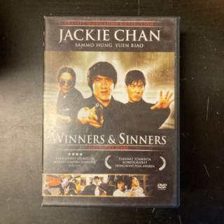 Winners & Sinners DVD (VG+/M-) -toiminta/komedia-