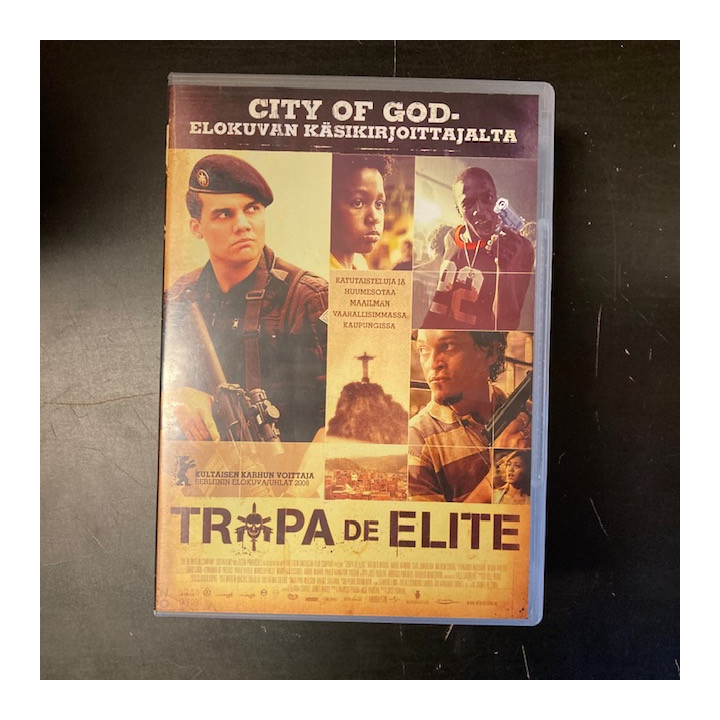 Tropa de Elite DVD (M-/M-) -toiminta-