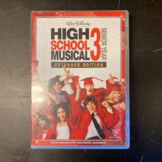 High School Musical 3 - Senior Year (extended edition) DVD (M-/M-) -komedia/draama-