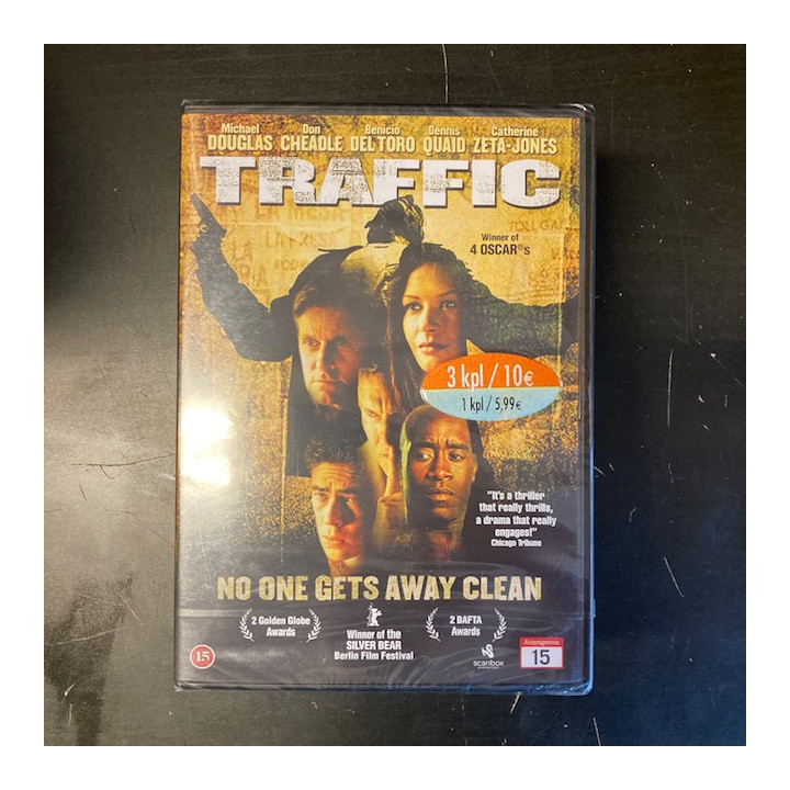 Traffic DVD (avaamaton) -jännitys-