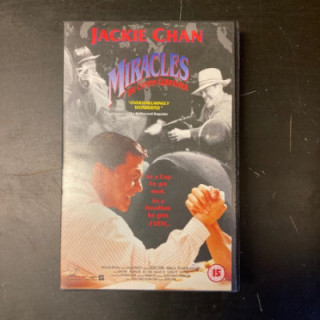 Miracles - The Canton Godfather VHS (VG+/M-) -toiminta/komedia- (ei suomenkielistä tekstitystä)