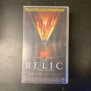 Relic - tappava kirous VHS (VG+/M-) -kauhu/sci-fi-