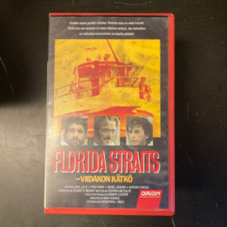 Florida Straits - viidakon kätkö VHS (VG+/VG+) -toiminta-
