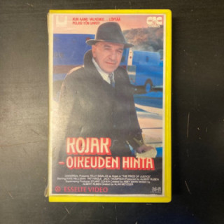 Kojak - oikeuden hinta VHS (VG+/VG+) -draama/jännitys-