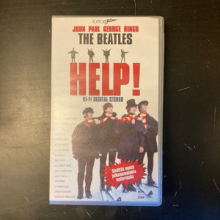 Beatles - Help! VHS (VG+/M-) -komedia-
