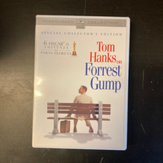 Forrest Gump (collector's edition) 2DVD (VG+/M-) -draama/komedia-