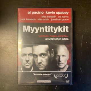 Myyntitykit DVD (VG+/M-) -draama-