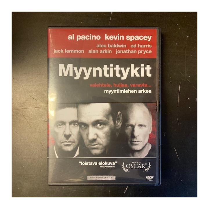 Myyntitykit DVD (VG+/M-) -draama-