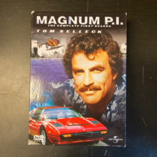 Magnum P.I. - Kausi 1 6DVD (VG+/VG+) -tv-sarja-