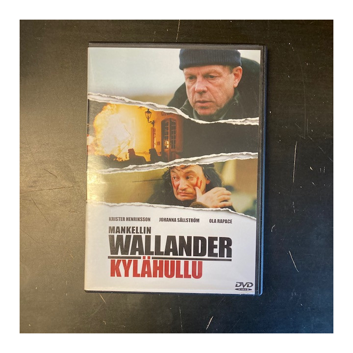 Wallander 2 - Kylähullu DVD (M-/M-) -jännitys-