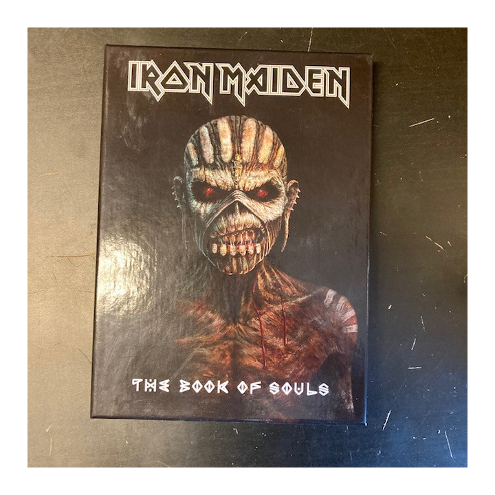 Iron Maiden - The Book Of Souls (deluxe edition digibook) 2CD (M-/M-) -heavy metal-