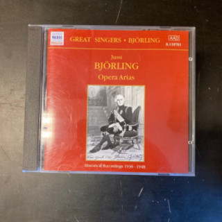 Jussi Björling - Opera Arias CD (M-/M-) -klassinen-