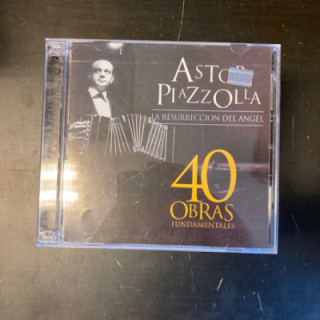 Astor Piazzolla - La Resurreccion Del Angel (40 Obras Fundamentales) 2CD (VG+-M-/M-) -latin jazz/tango-