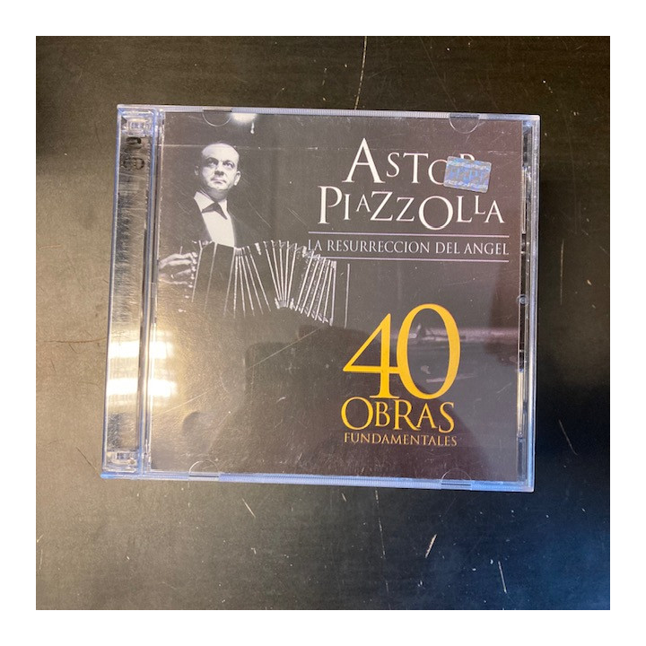 Astor Piazzolla - La Resurreccion Del Angel (40 Obras Fundamentales) 2CD (VG+-M-/M-) -latin jazz/tango-