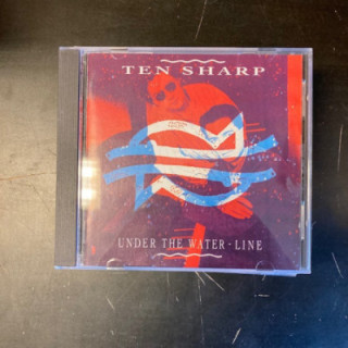 Ten Sharp - Under The Water-Line CD (VG/VG+) -synthpop-