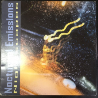 Nocturnal Emissions - Nightscapes (limited edition) LP (VG+-M-/VG+) -dark ambient-