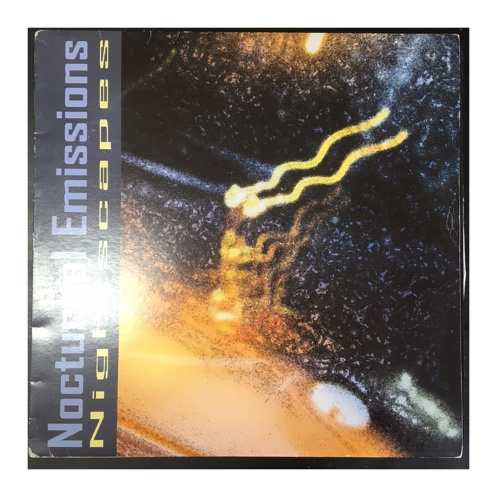 Nocturnal Emissions - Nightscapes (limited edition) LP (VG+-M-/VG+) -dark ambient-