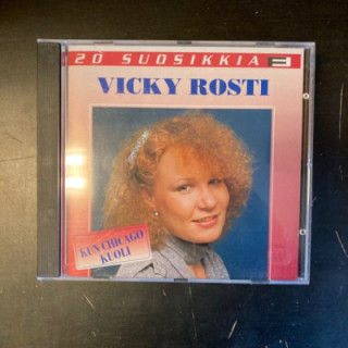 Vicky Rosti - 20 suosikkia CD (VG/M-) -iskelmä-