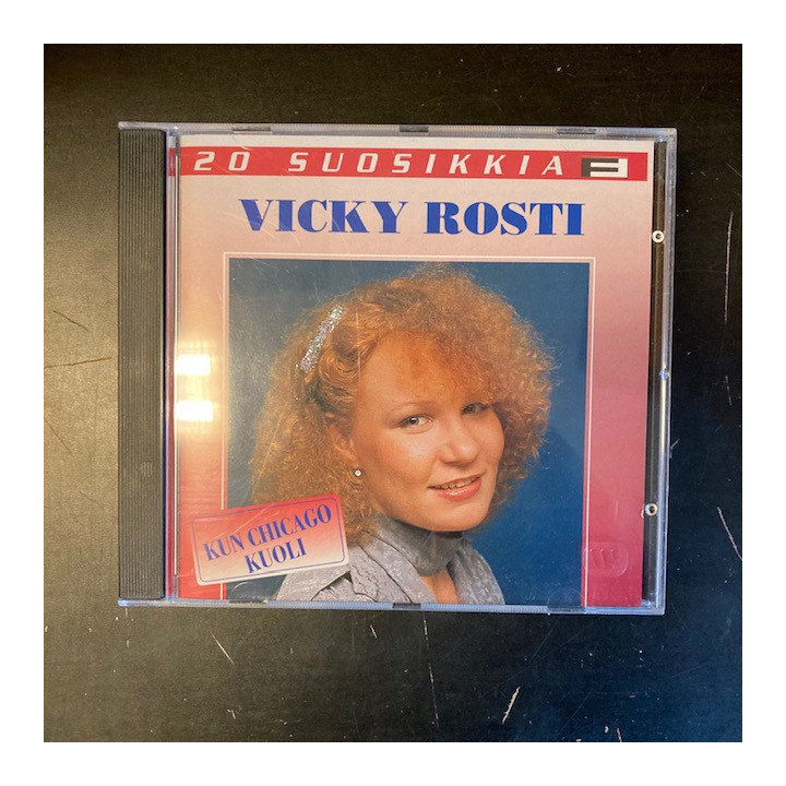 Vicky Rosti - 20 suosikkia CD (VG/M-) -iskelmä-