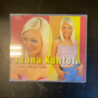 Jonna Kantola - Iske kitarasi tuleen CDS (M-/M-) -pop-
