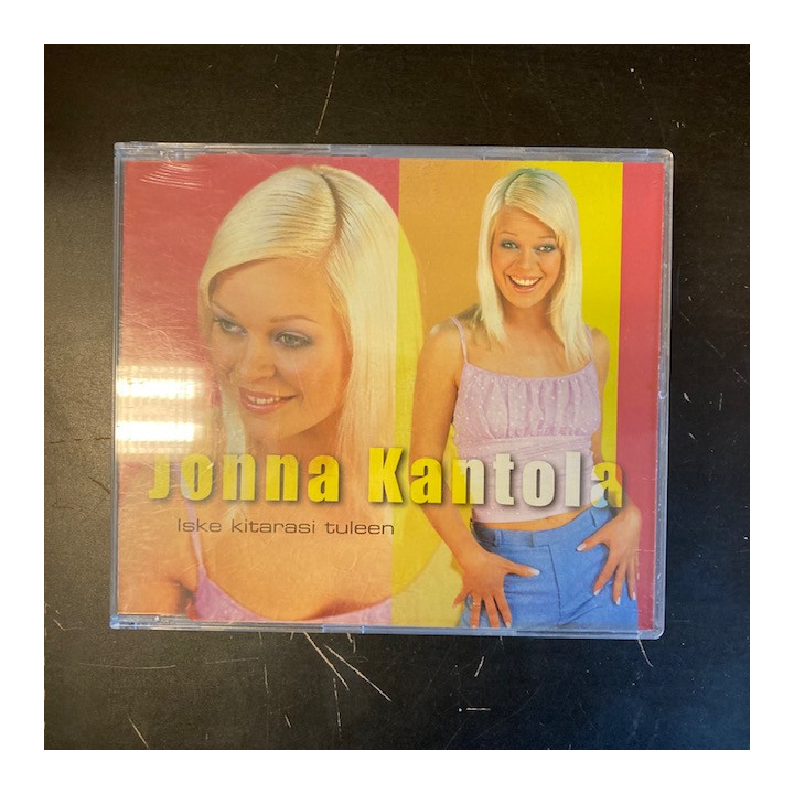 Jonna Kantola - Iske kitarasi tuleen CDS (M-/M-) -pop-