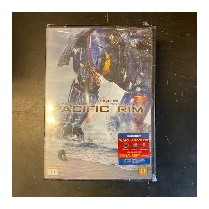 Pacific Rim - hyökkäys Maahan DVD (avaamaton) -toiminta/sci-fi-