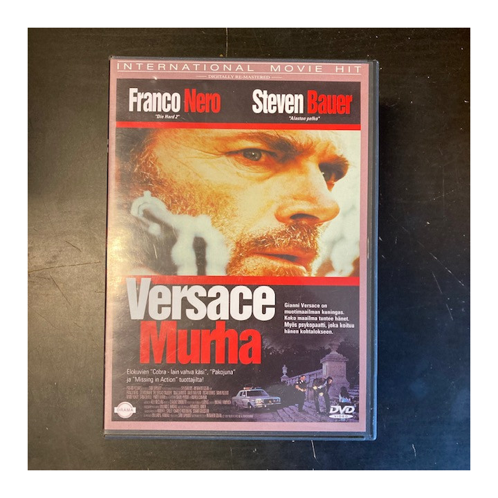 Versace murha DVD (VG/M-) -draama-