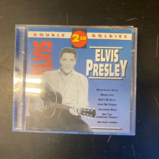 Elvis Presley - Double Goldies 2CD (VG+-M-/M-) -rock n roll-
