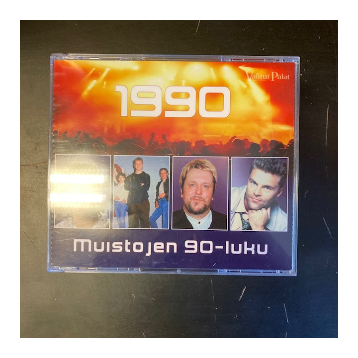 V/A - Muistojen 90-luku (1990) 3CD (M-/M-)