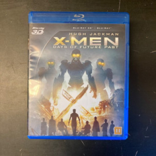 X-Men - Days Of Future Past Blu-ray 3D+Blu-ray (M-/M-) -toiminta/sci-fi-