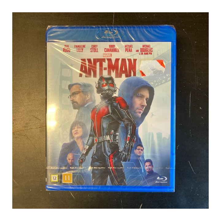 Ant-Man Blu-ray (avaamaton) -toiminta/sci-fi-