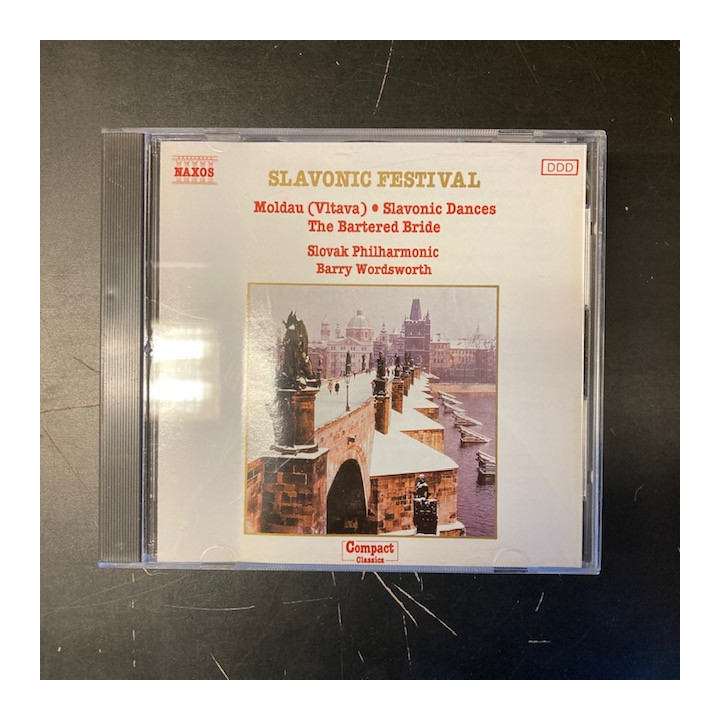 Slovak Philharmonic Orchestra - Slavonic Festival CD (M-/VG+) -klassinen-