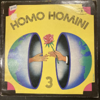 Homo Homini - 3 LP (VG+/VG) -folk rock-