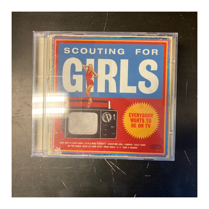Scouting For Girls - Everybody Wants To Be On TV CD (M-/M-) -indie pop-