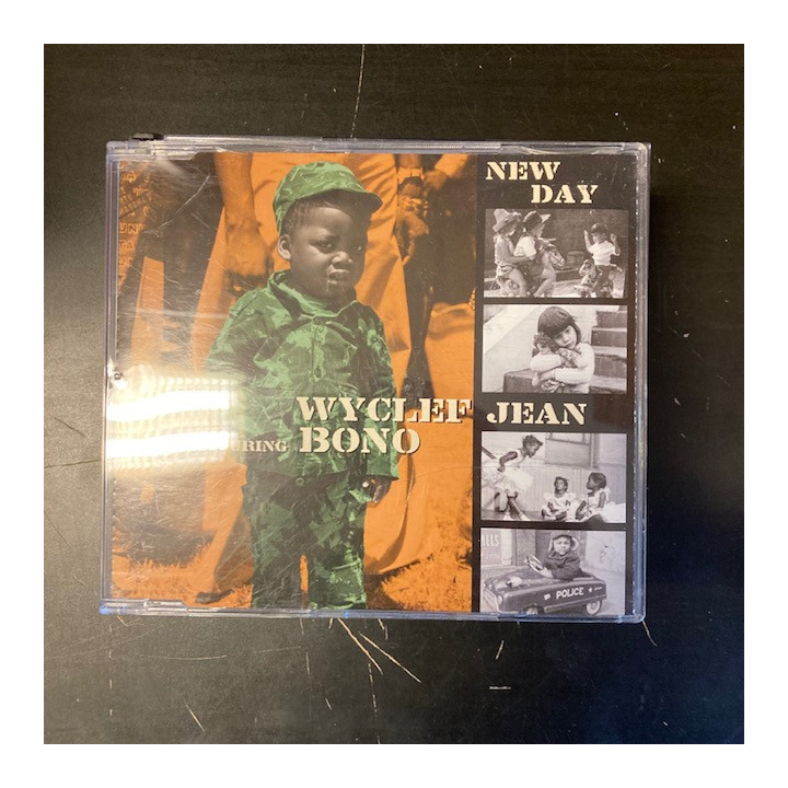 Wyclef Jean Featuring Bono - New Day CDS (VG/M-) -hip hop-