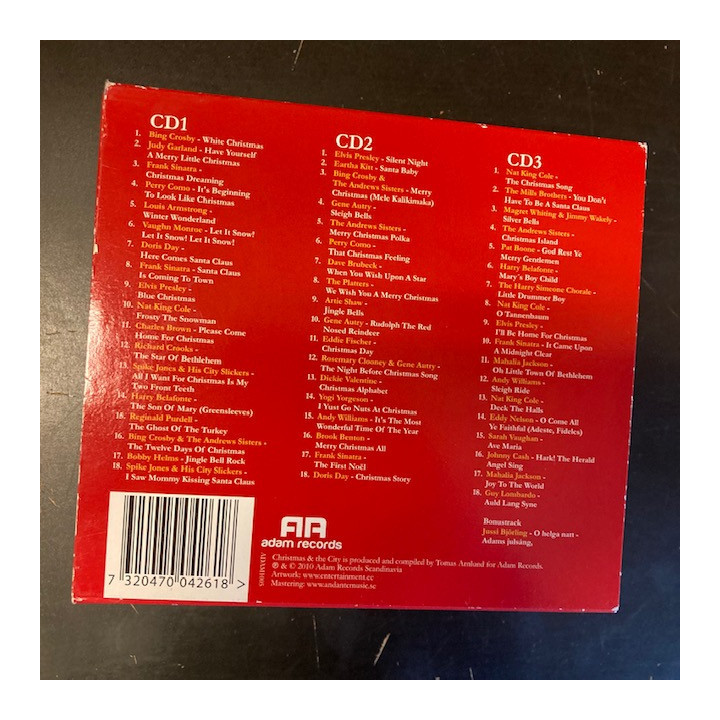 V/A - Christmas And The City 3CD (VG+/M-)