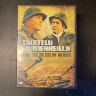 Taistelu Ardenneilla DVD (M-/M-) -sota-