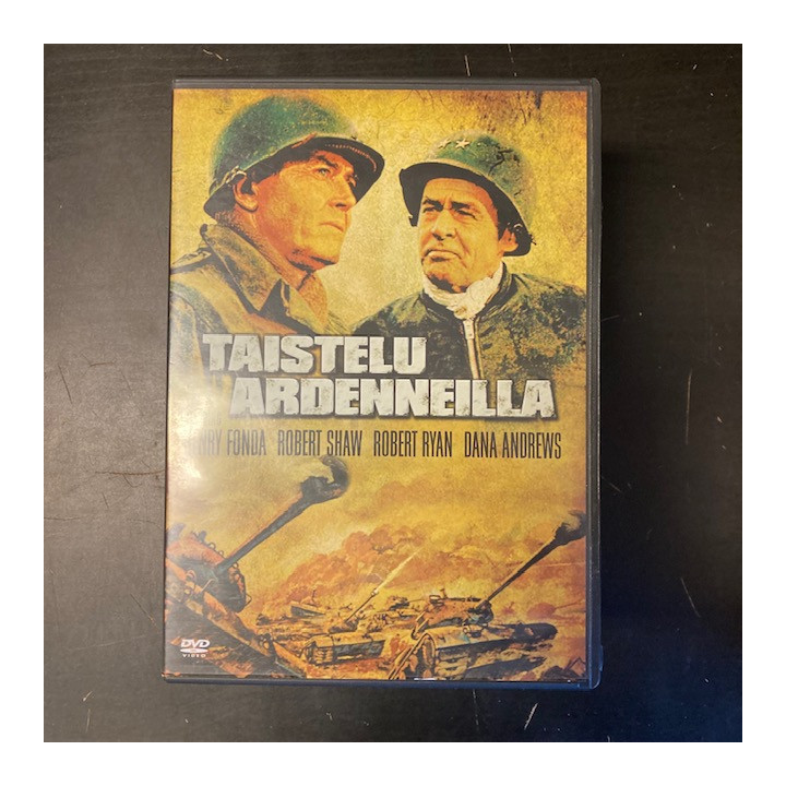 Taistelu Ardenneilla DVD (M-/M-) -sota-