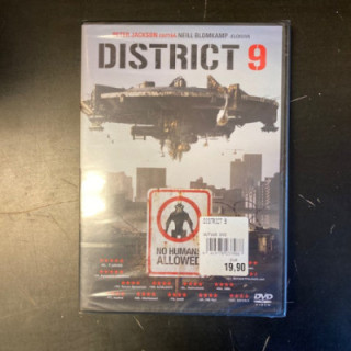 District 9 DVD (avaamaton) -toiminta/sci-fi-