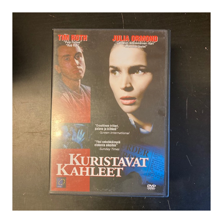 Kuristavat kahleet DVD (VG+/M-) -draama-